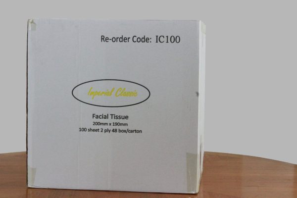 Facial Tissue 100s x 48 box