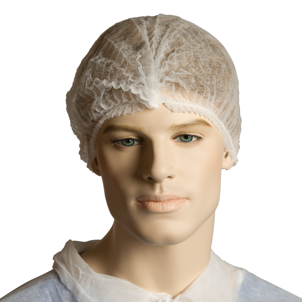 Bastion Polypropylene Crimped Beret, 21" Carton of 1000